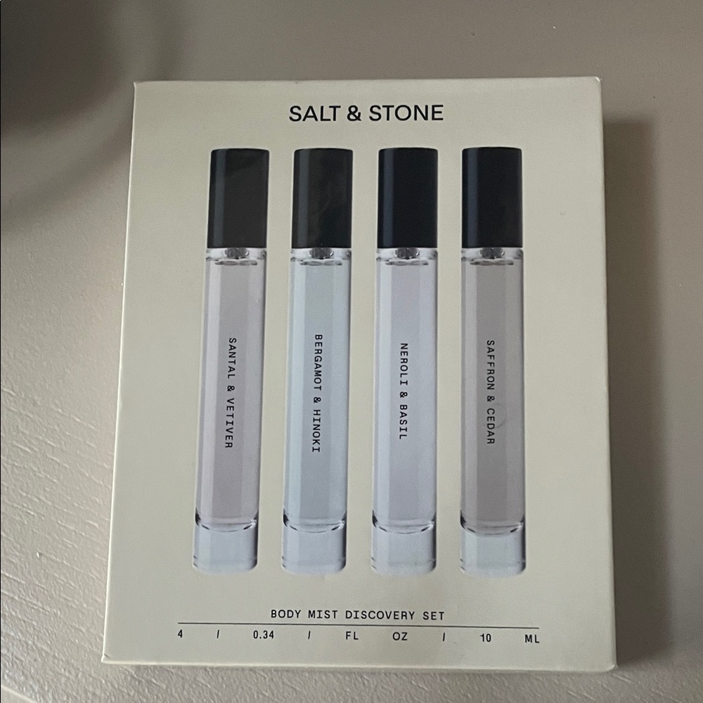 Salt & Stone Body Mist Discovery Set
